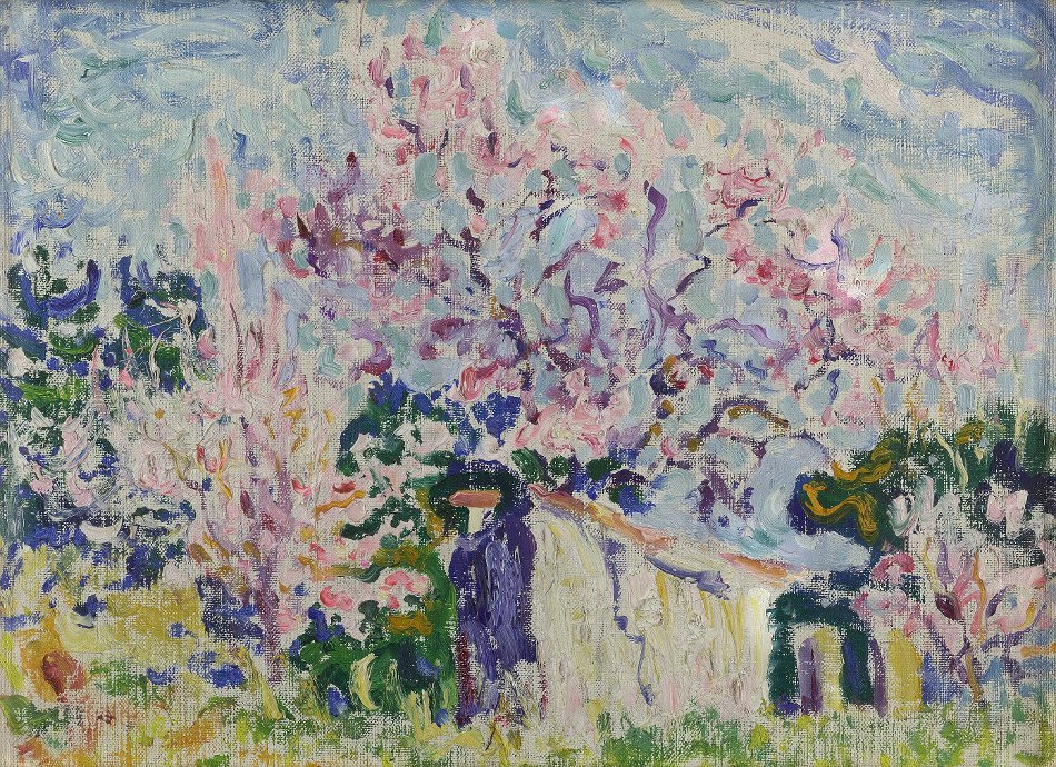 Поль Синьяк - Весна в Провансе. 1903. Холст-масло